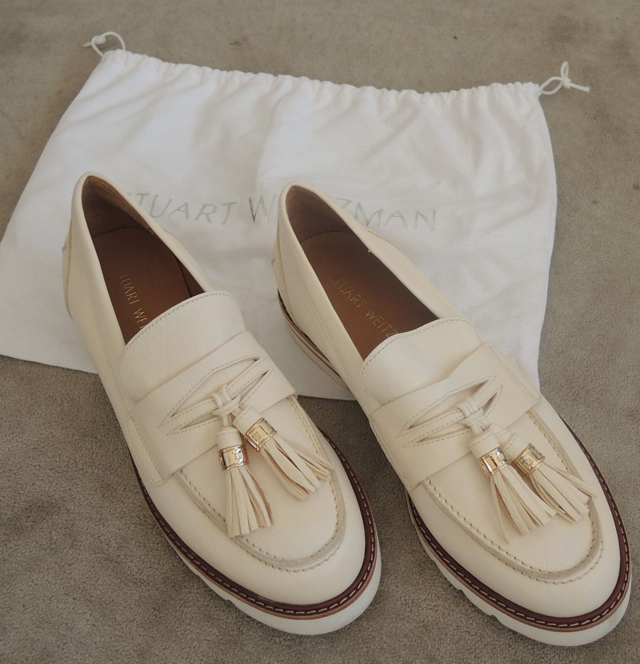 Stuart Weitzman Chaussures femmes: Stuart Weitzmann, Loafer, Gr. 40, NEU, NP 460, – Neuf (Voir description) à Lausanne par Robino777