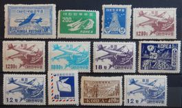 Korea Corea Lot mit alten Werten II