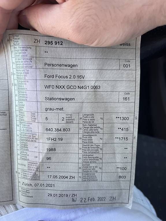 Ford Autos: Ford Focus Export – Gebraucht aus Fischbach-Göslikon von Ser_xl7r 4