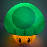 Super Mario - Nachtlicht / Lampe - Grüner Pilz - MER