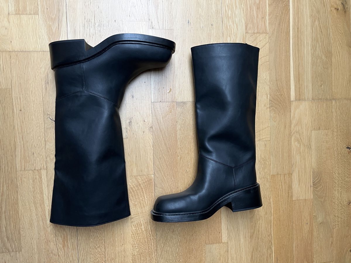 H&M Scarpe da donna: NEW Black knee-high block heel boots – Nuovo e nell'imballaggio originale da Genève venduto da shopjanru 4