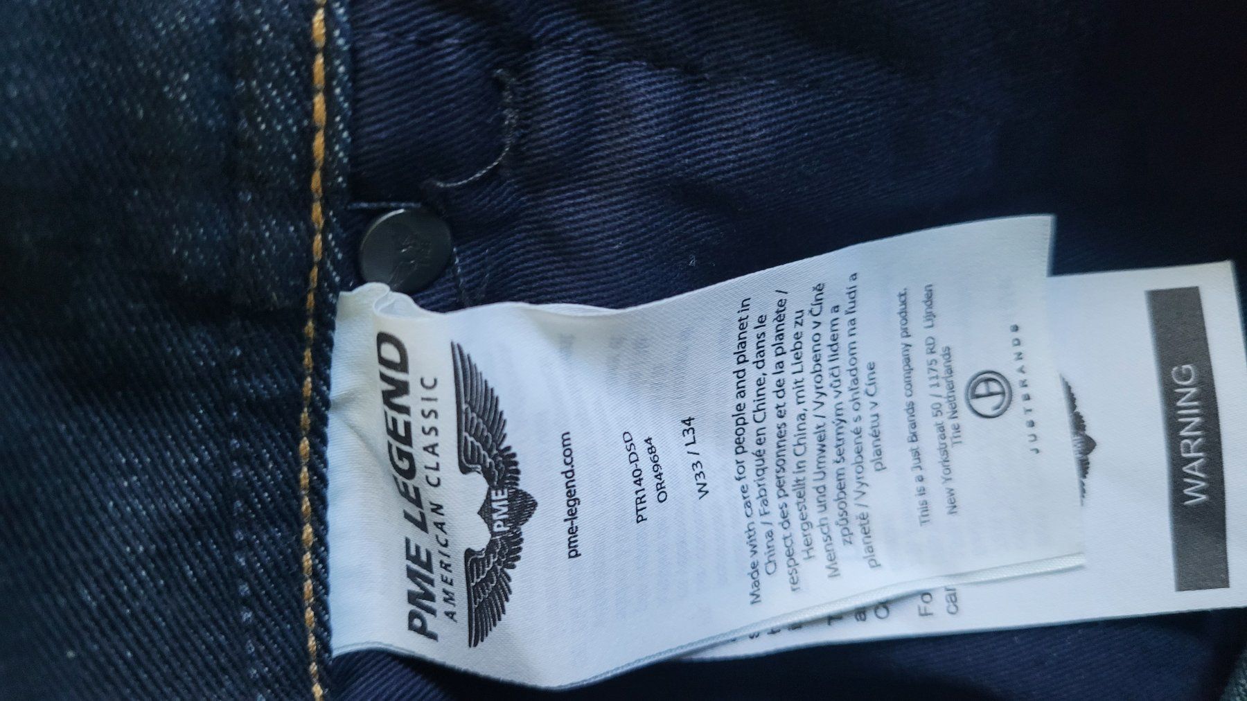 PME Legend Jeans: PME Legend Jeans, W33 L 34 – Nuovo e nell'imballaggio originale da Sins venduto da dsto 2