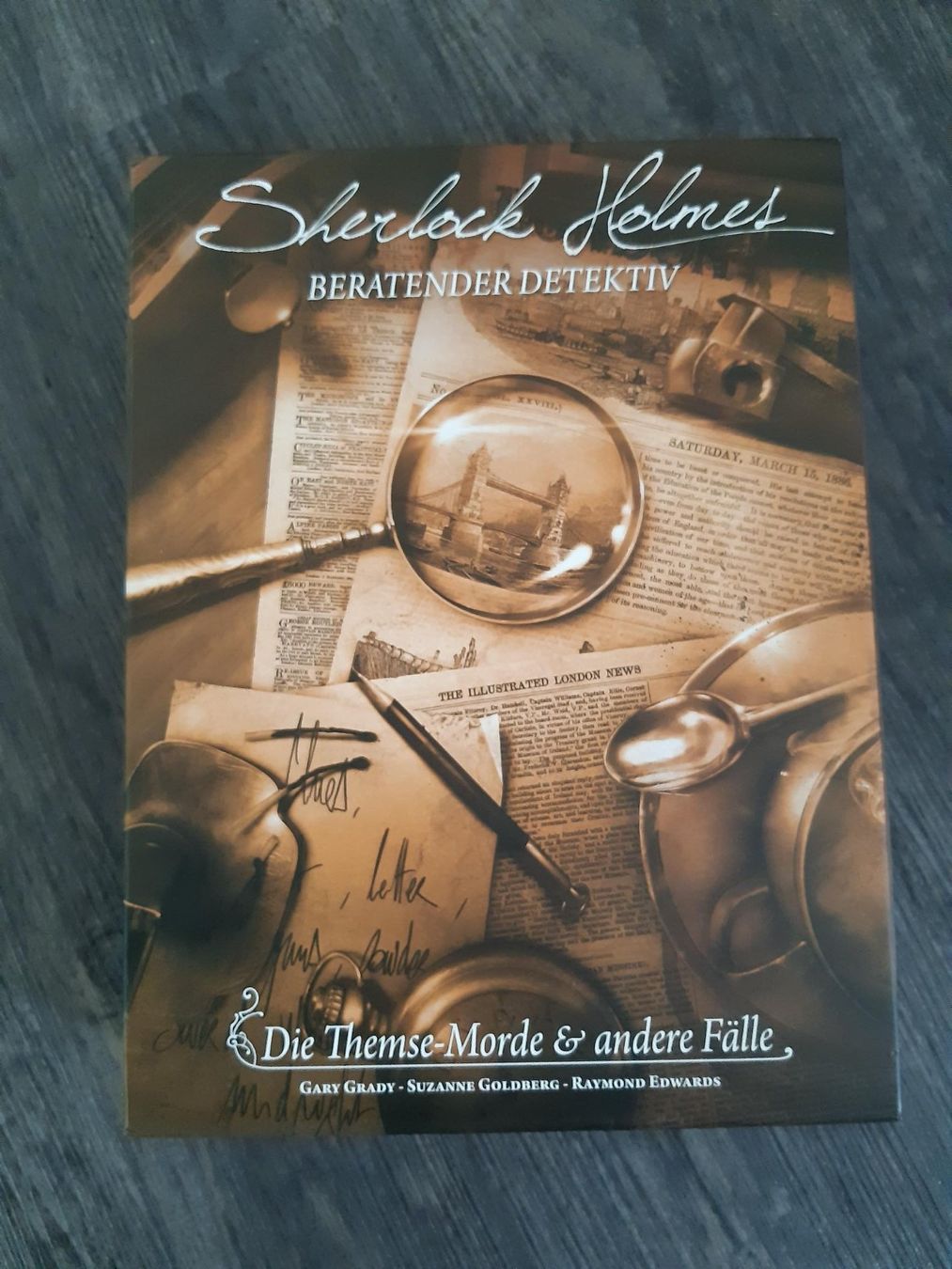 Spiele: Grosse Sherlock Holmes Rätselbox – Neu (gemäss Beschreibung) aus Aadorf von LamaQueen