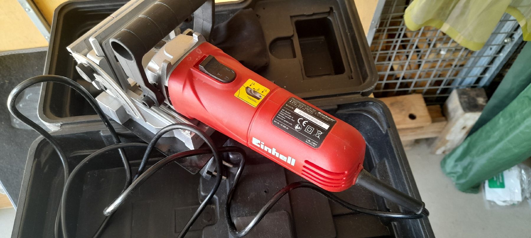 Einhell Alle Werkzeuge: Flachdübelfräse – Gebraucht aus Walzenhausen von and_55gb