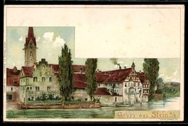 Stein am Rhein, Panorama mit Rhein