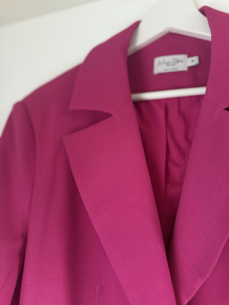 Na-kd Giacche & Cappotti: Pink trendy oversized blazer from NA-KD – Nuovo (secondo la descrizione) da Savièse venduto da Inessa.M 2