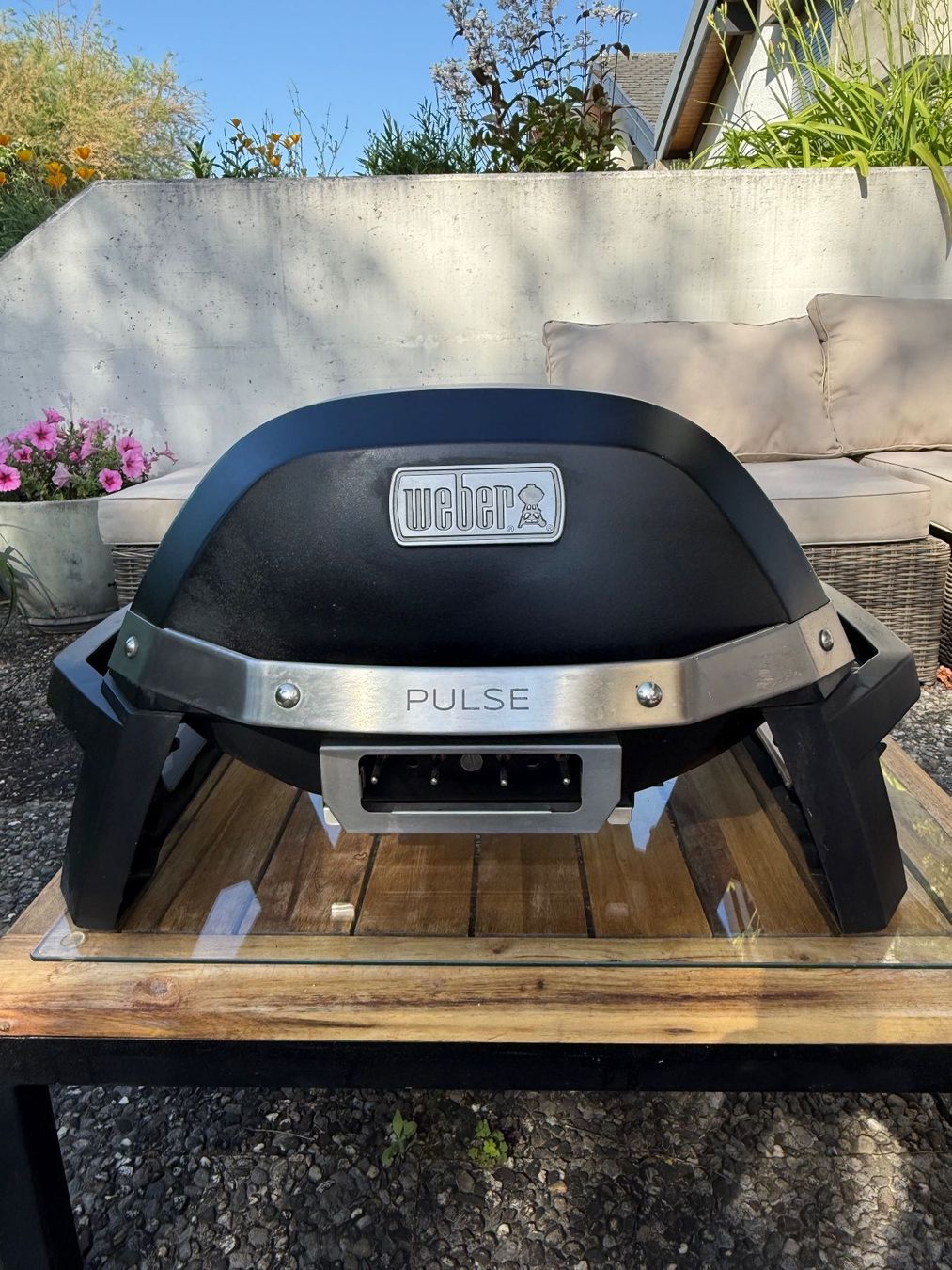 Weber Griglie: Grill électrique Pulse 2000 WEBER – Usato da Veyrier venduto da mur_frz2 2