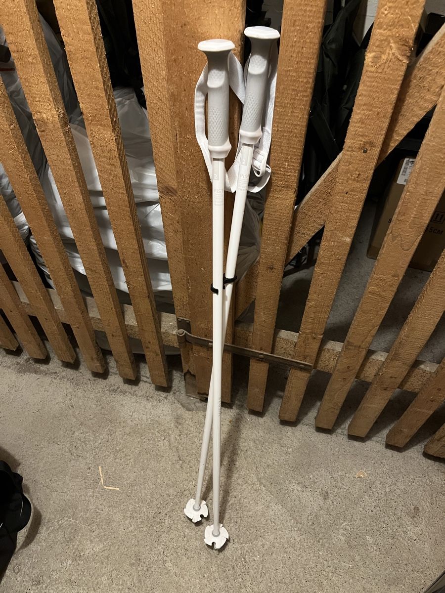 Bastoncini da sci: White Ski Poles – Usato da Zürich venduto da 2cn_t6yr