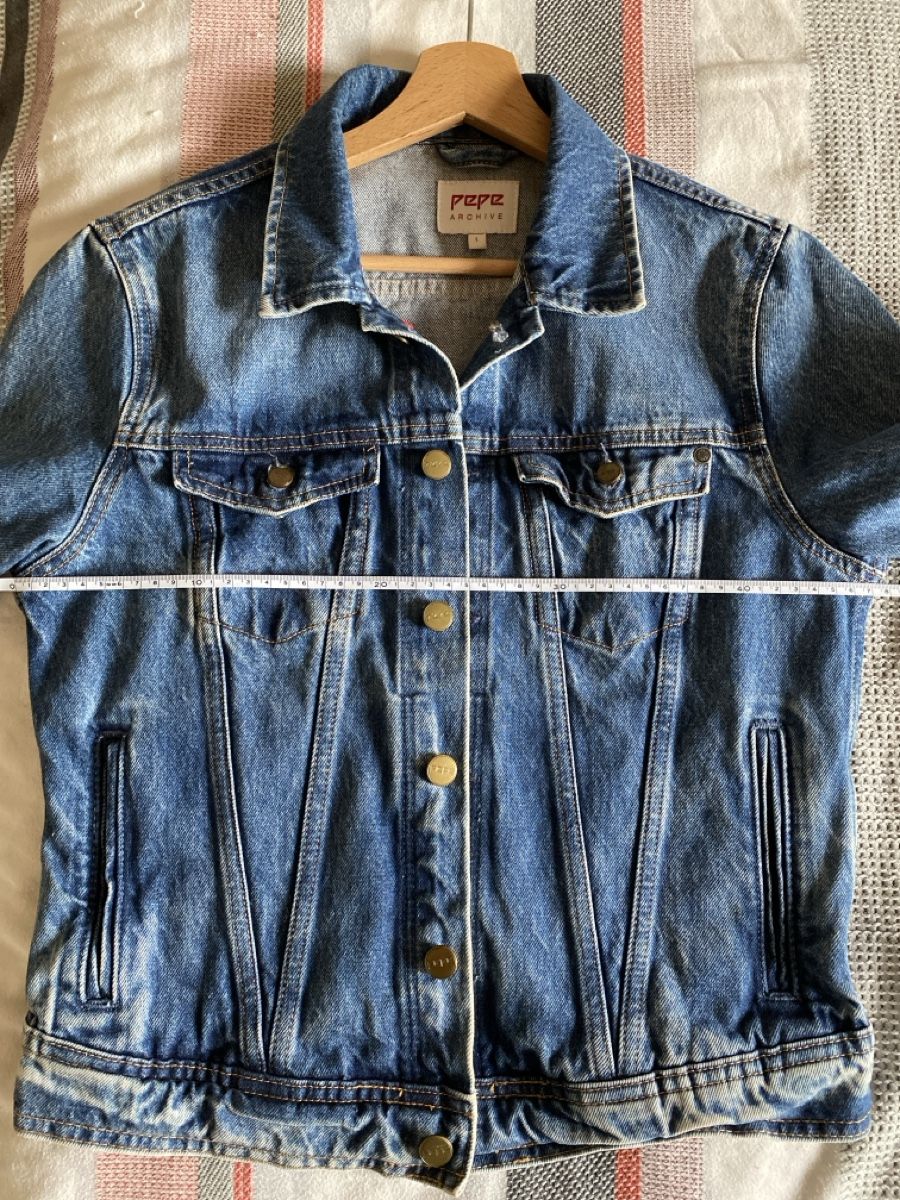 Pepe Jeans Giacche: Veste jeans Pepe Jeans – Nuovo (secondo la descrizione) da Lonay venduto da Ikoko 3