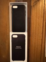 Coque iPhone 8 Cuir Noir occasion