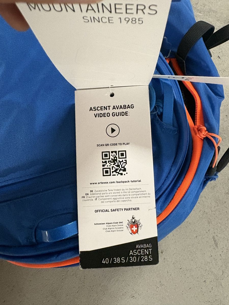 Ortovox Zaini: Rucksack mit Lawinenairbag – Nuovo e nell'imballaggio originale da Hochfelden venduto da man_j7vd 4