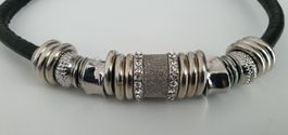 Halskette mit Strass, ca. 21cm lang