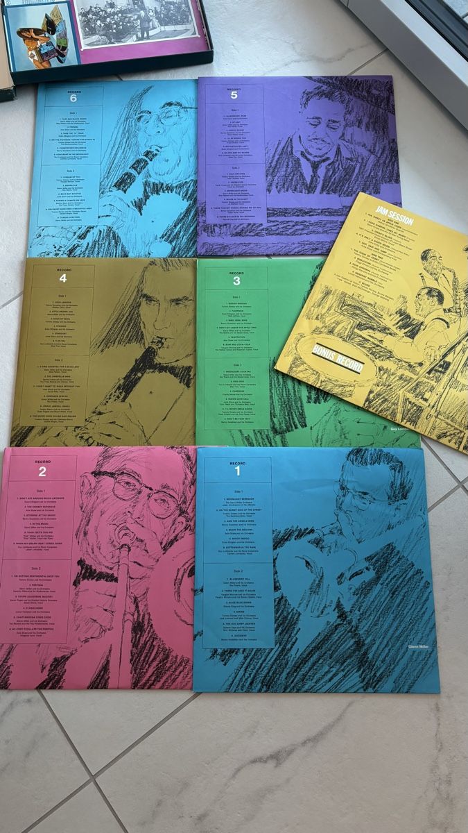 Dischi in vinile: Glenn Miller Years Schallplatten-Box – Usato da Seengen venduto da sa_land 4