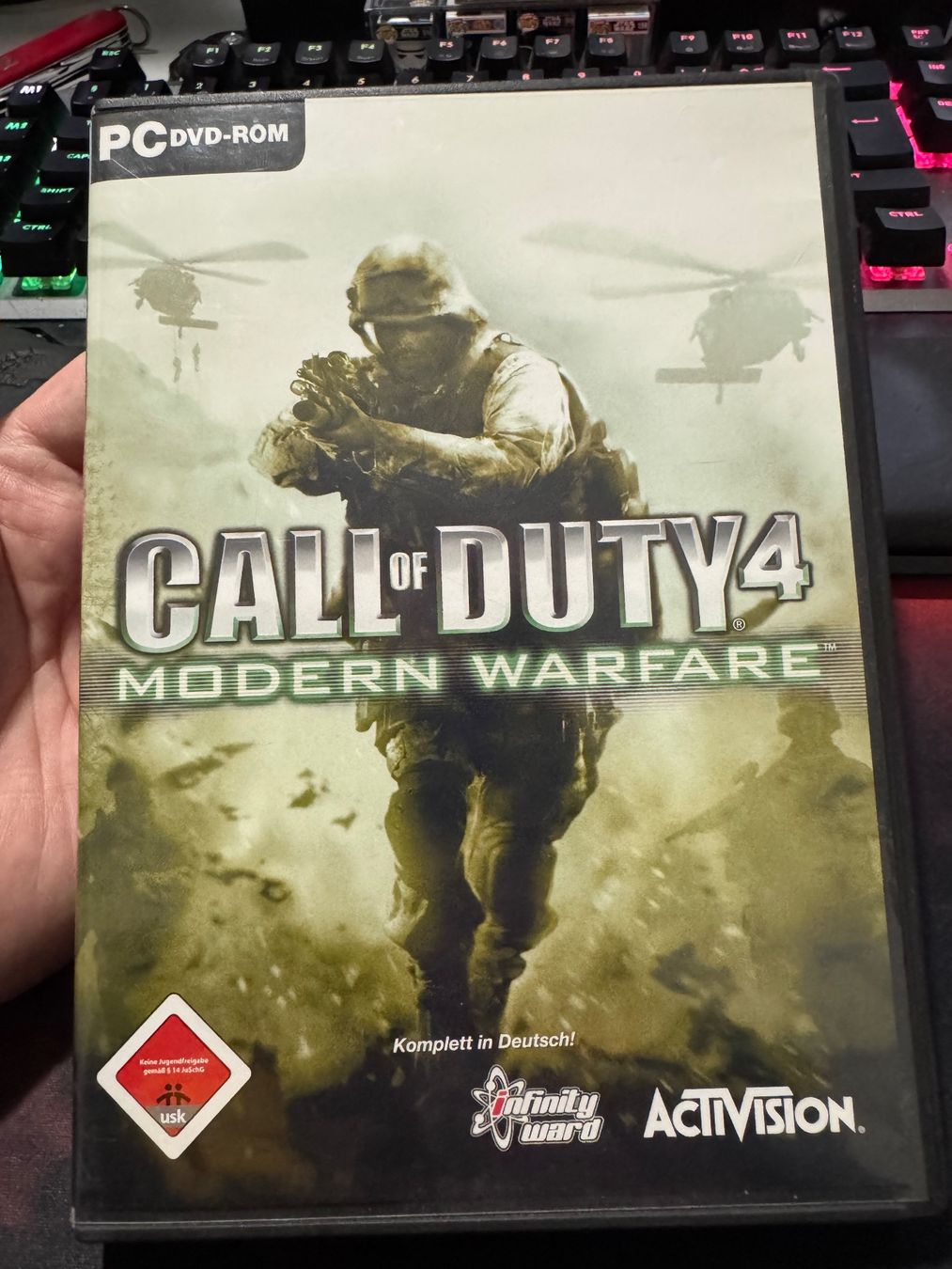 Giochi: Call of Duty 4 - Modern Warfare PC - – Usato da Burgdorf venduto da Caradhras