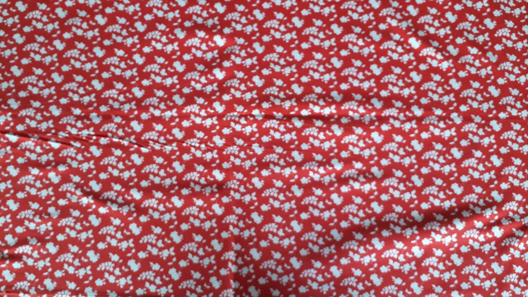 Tessuti: Baumwolljersey Coupon 100x70cm Rot – Nuovo e nell'imballaggio originale da Steg im Tösstal venduto da J.Kreisl 1