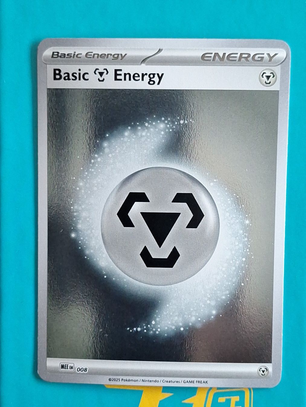 Pokémon Sammelbilder & Trading cards: Basic Energy - Reverse Holo Steel - Mega Evolution #1.8 – Gebraucht aus Altstätten SG von GGsGameshop