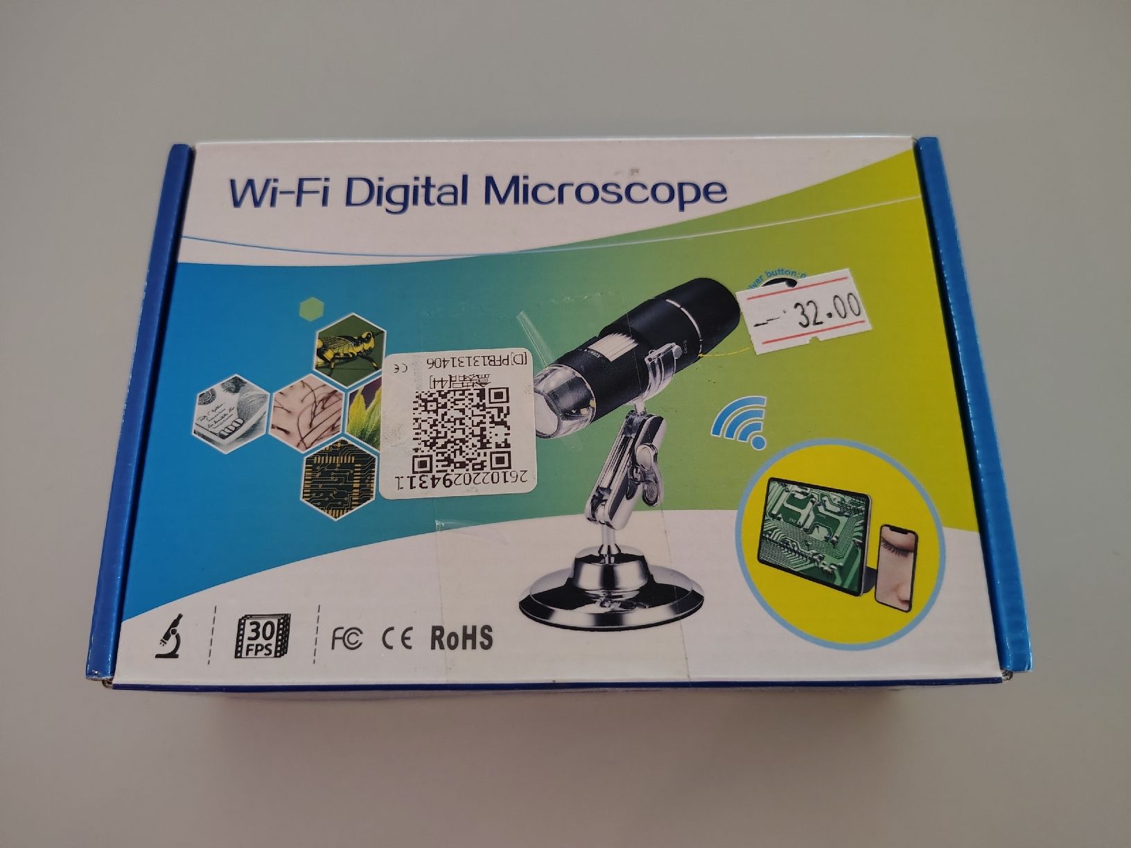 Microscopi: Digitales Mikroskop, 1000x, WiFi, Neu – Nuovo e nell'imballaggio originale da Neuendorf venduto da Buggle 1
