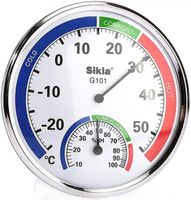 Analog Thermometer Hygrom -25 bis 55grad‪/ higromètre+thermo