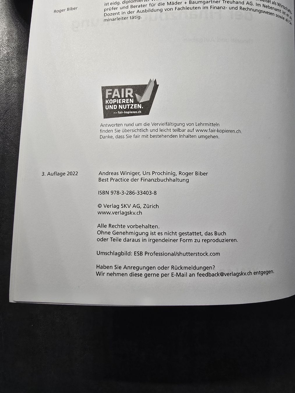Bücher: Buch Best Practice der Finanzbuchhaltung – Gebraucht aus Mauren von julchen_18k 2