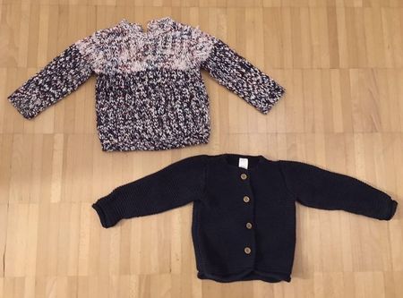 Zwei Kinderpullover Gr.80