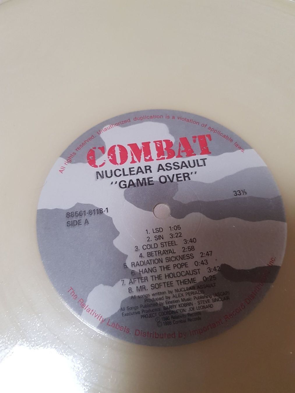 Dischi in vinile: Nuclear Assault Game Over – Usato da Liebefeld venduto da type013 3