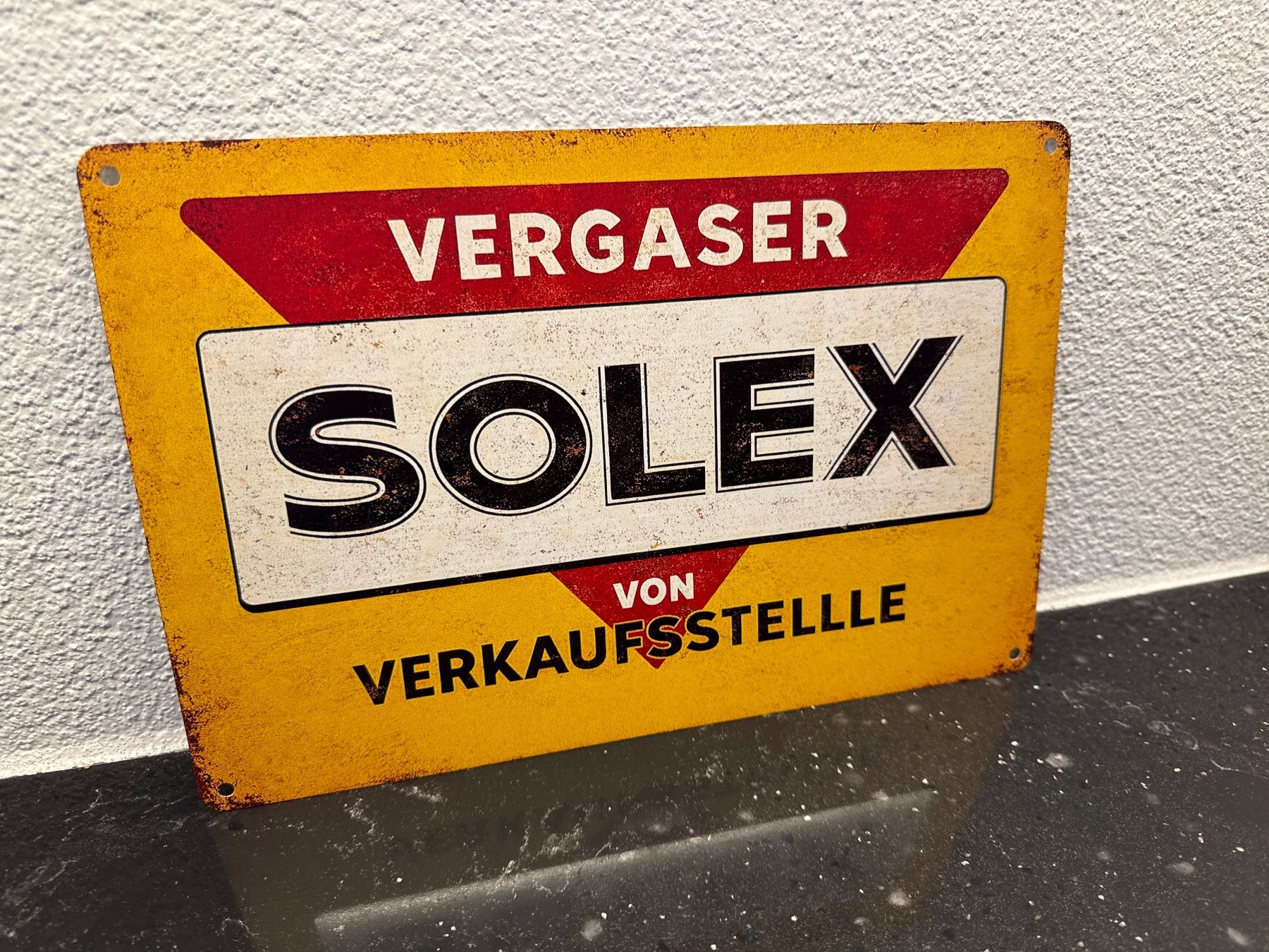 Schilder: Velo SOLEX Design Vintage Tafel NEU ! SCHILD! GAME OVER! – Neu und originalverpackt aus Seon von Aaargauer01 7