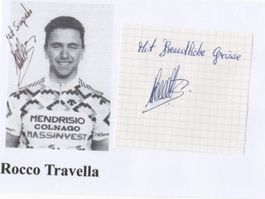 Autogramm von Ex-Radrennfahrer Rocco Travella CH