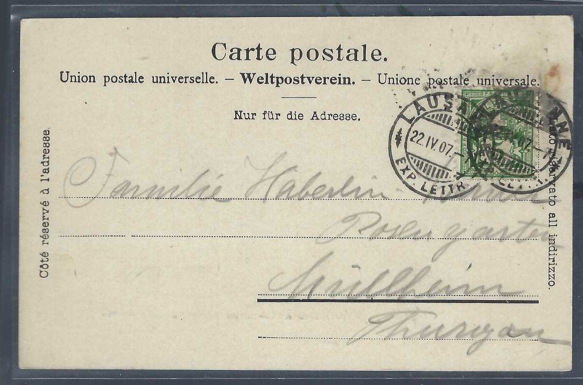 Cartes postales: Lausanne. La Grenette. – D'occasion à Horw par SwissSteamMemories 1