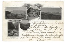 Schwarzenegg bei Thun (BE) Hôtel Bären - Blümlisalp - 1909