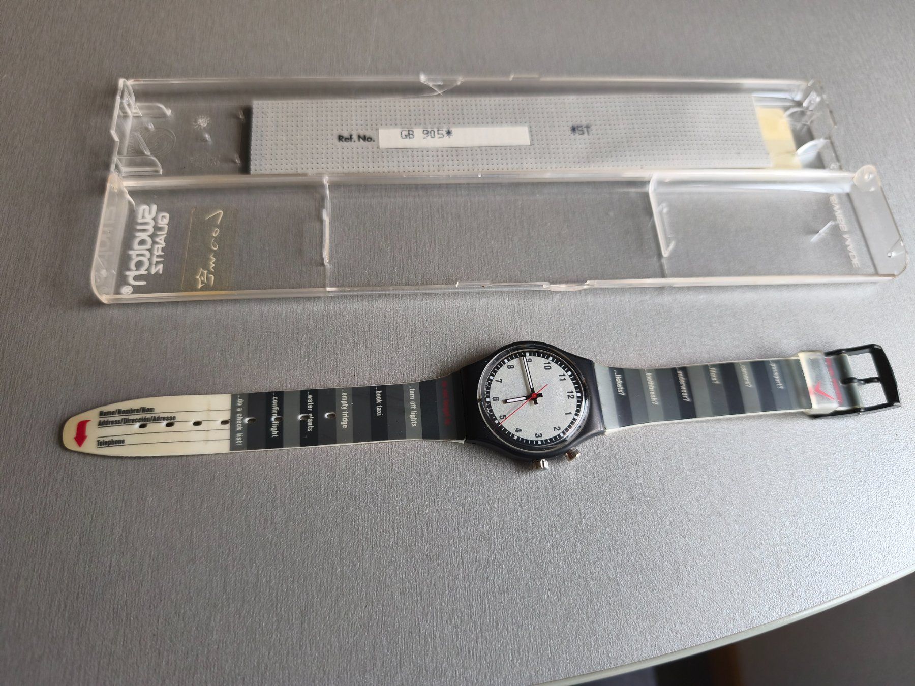 Swatch Orologi: Montre SWATCH Quartz Réf; GB 905 – Usato da Peseux venduto da Tigre53 1