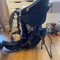 Deuter Kid Comfort Pro with separate bought rain raincover
