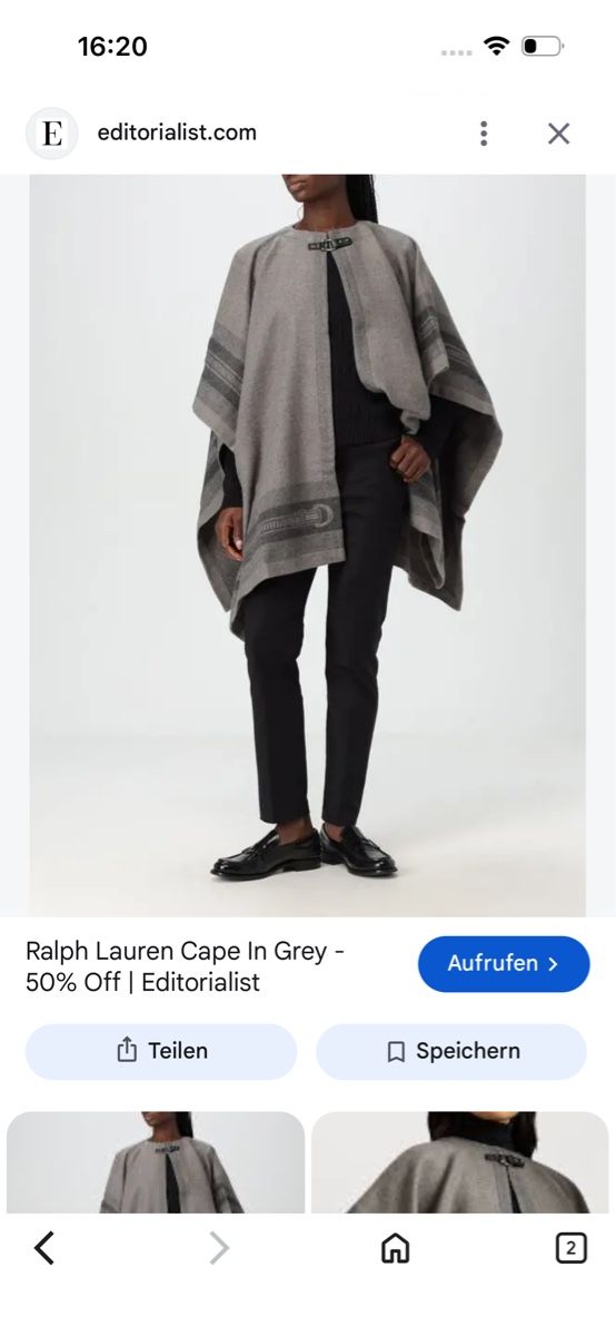 Ralph Lauren Sonstige Damenmode: Ralph Lauren cape – Neu (gemäss Beschreibung) aus Silvaplana-Surlej von vikhayy.stmoritz 2