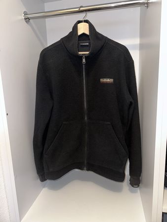 Veste polaire sherpa Napapijri Geographic taille M noir