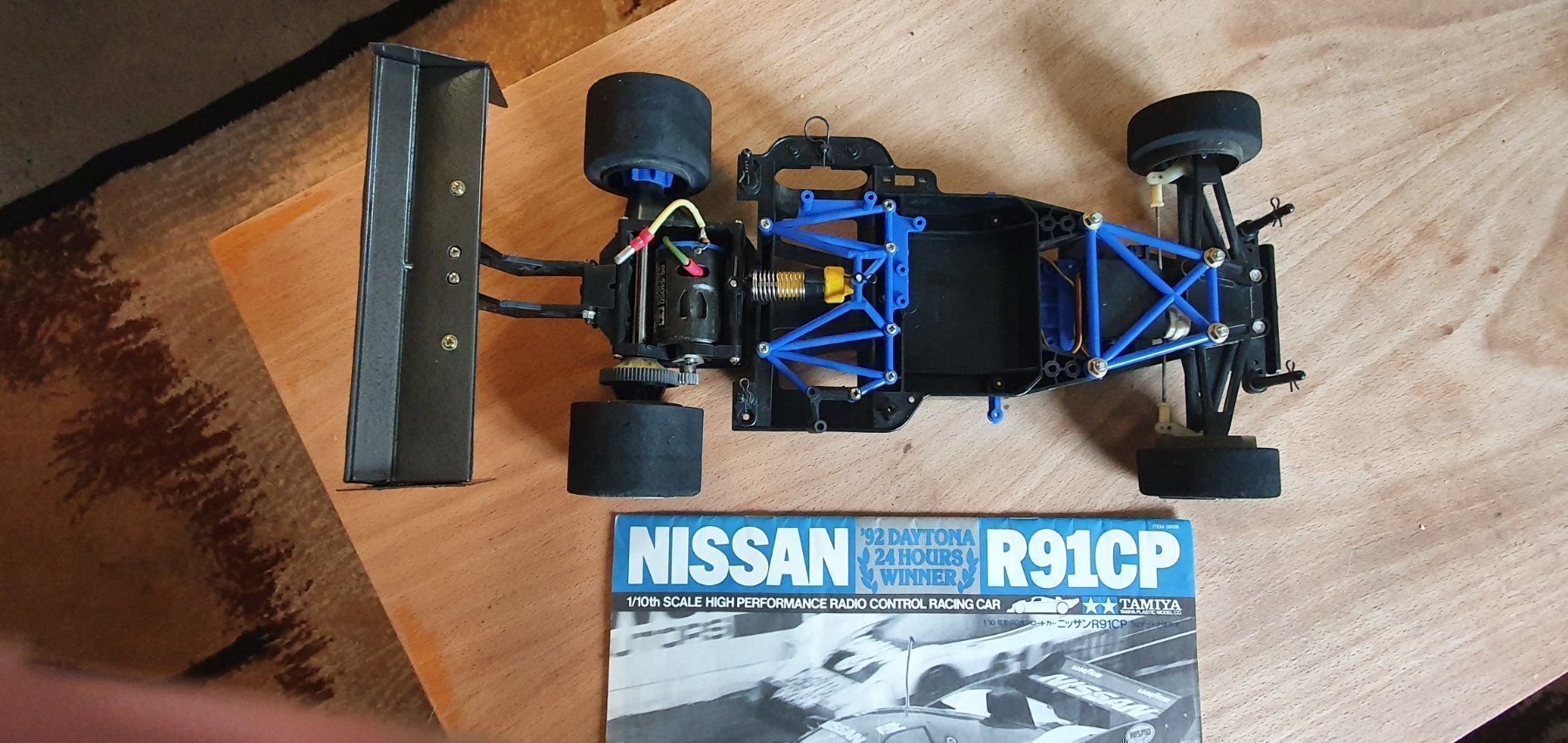 Tamiya Modellismo RC: Tamiya Nissan R91CP – Usato da Burgdorf venduto da schlange034 1