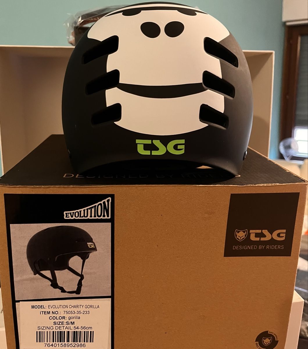 Caschi: Casque TSG EDITION LIMITÉE EVOLUTION CHARITY GORILLA – Nuovo e nell'imballaggio originale da Clarens venduto da hal_y9wf 1