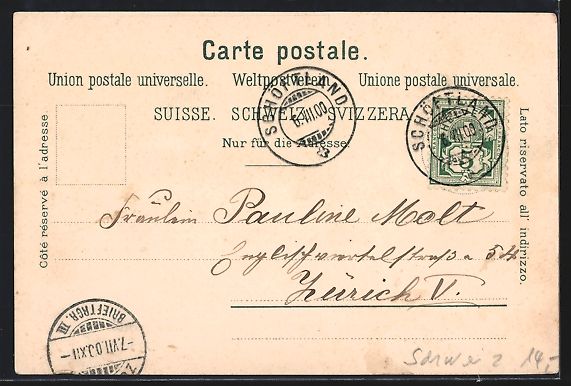 Cartes postales: Litho Aarau, Ortsansicht aus der Vogelsc – D'occasion à Berlin par bartko-reher 1