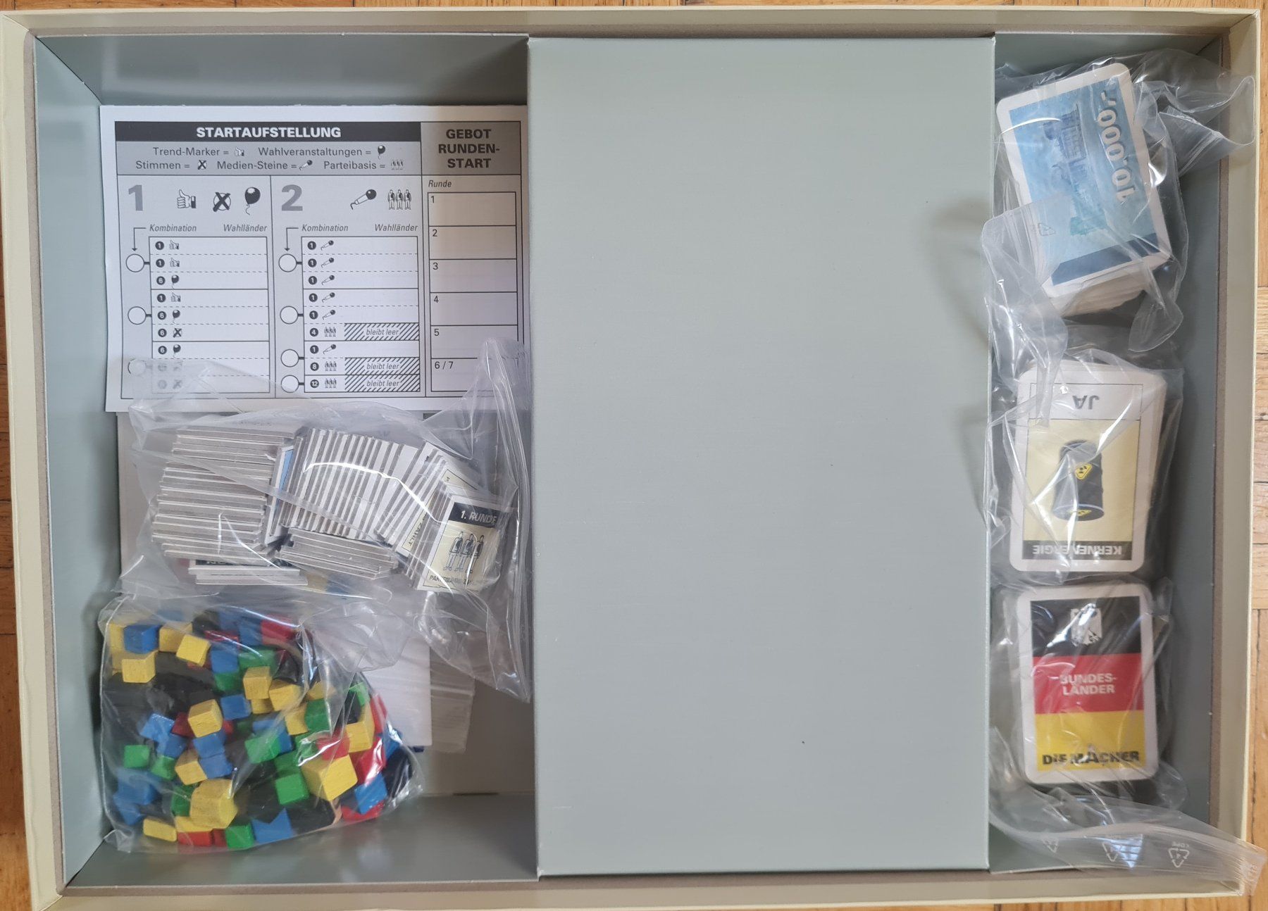 Spiele: Brettspiel "Die Macher", Version 1997 – Gebraucht aus Zürich von Desmond01 2
