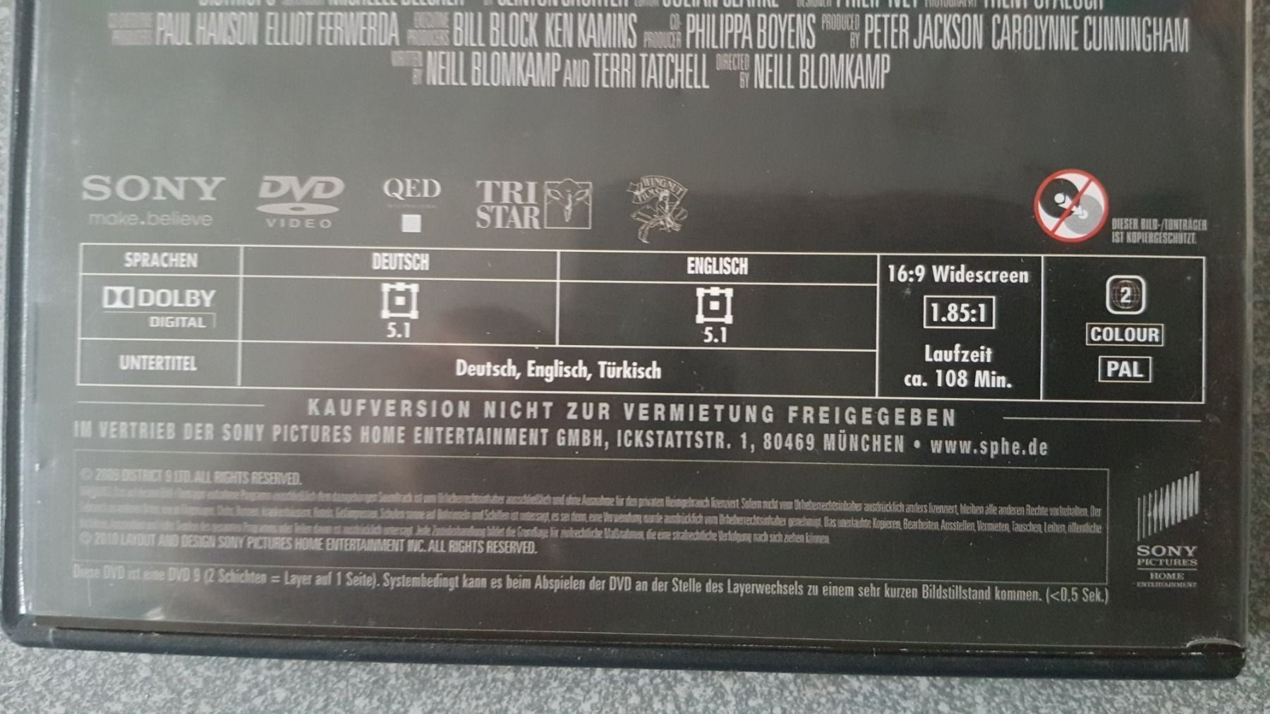 Tutti i DVDs: DVD District 9 – Usato da Oetwil am See venduto da fineli2 1