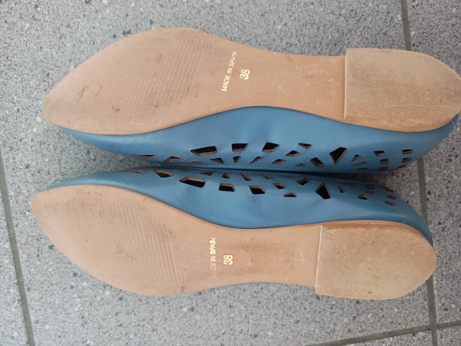 La Garçonne Chaussures femmes: Ballerinas von La Garconne, Gr. 38, hellblau – D'occasion à Zürich par jona8859 3