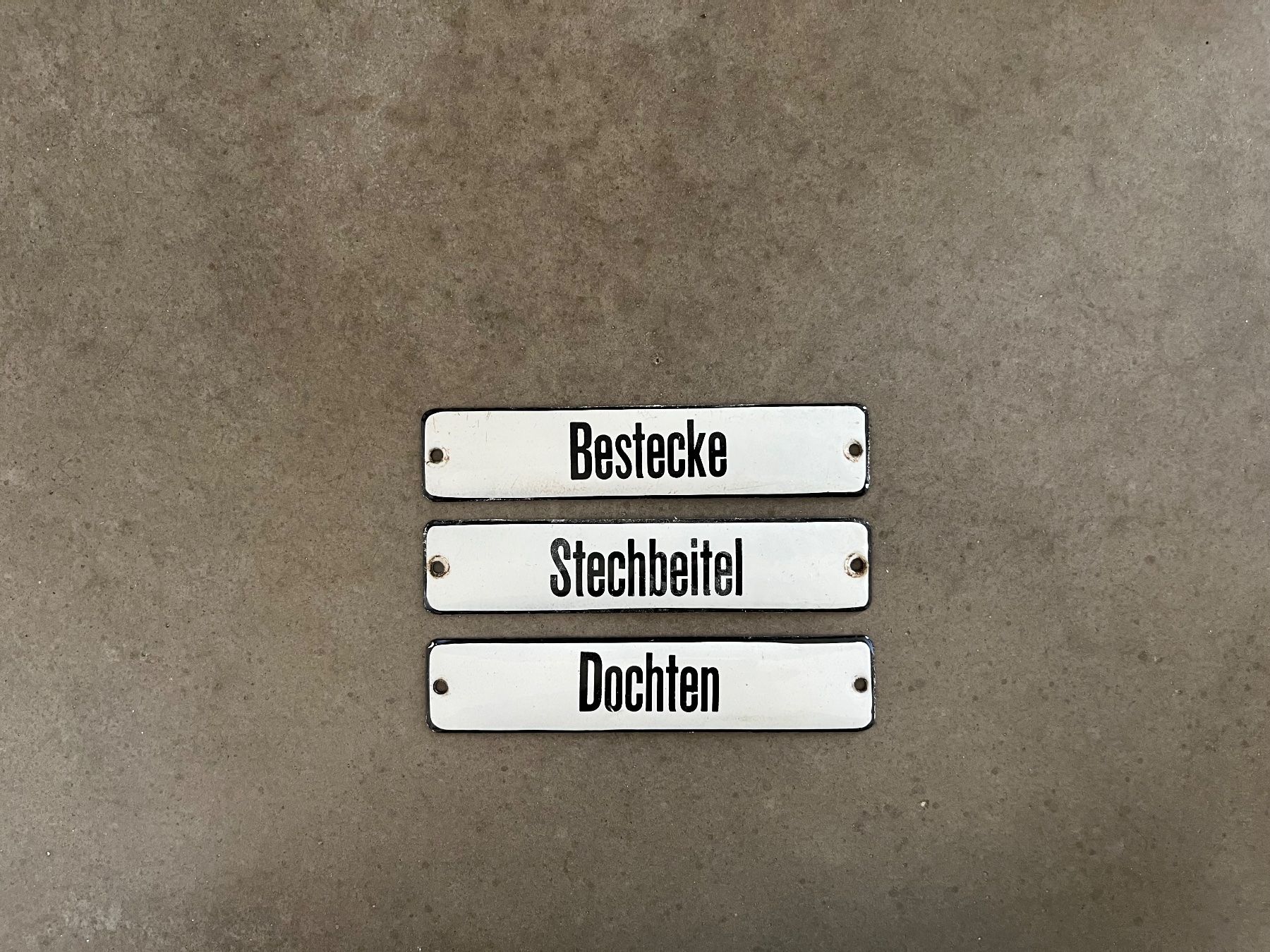 Schilder: Alte Emailschilder Tante Emma – Gebraucht aus Steffisburg von Reitschel5