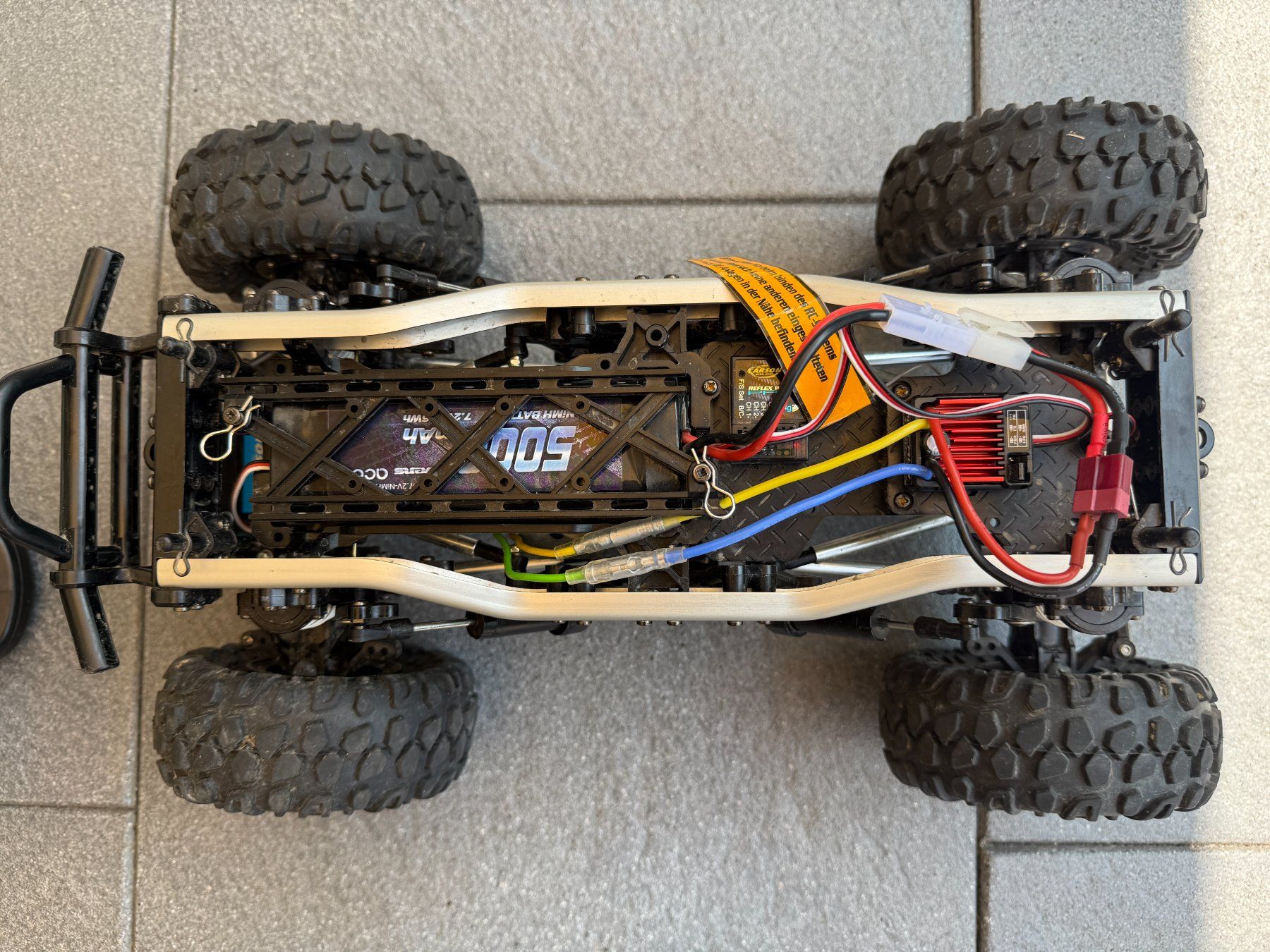 Tamiya Modellismo RC: Tamiya Rock Socker RC Monstertruck – Usato da Reinach BL venduto da Wyssli7 3