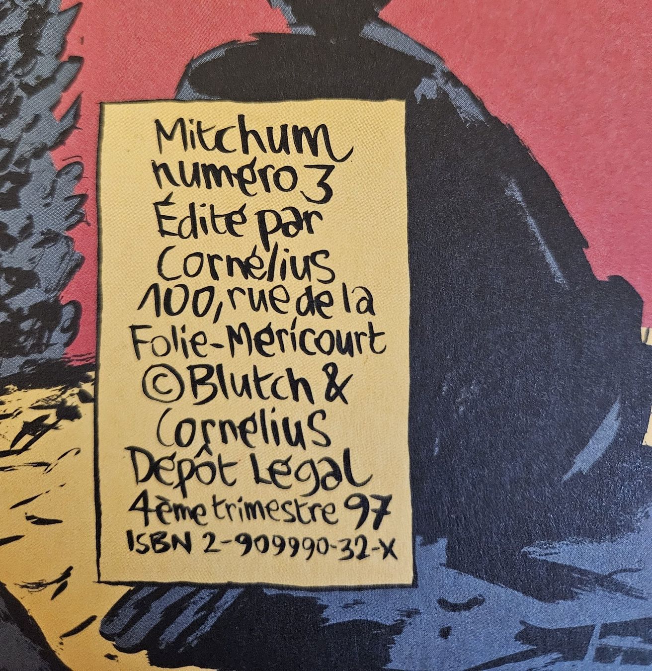 Fumetti: Mitchum N 3 E.O. (T.B.E.) -- Blutch – Usato da Prévonloup venduto da bitume1975 1