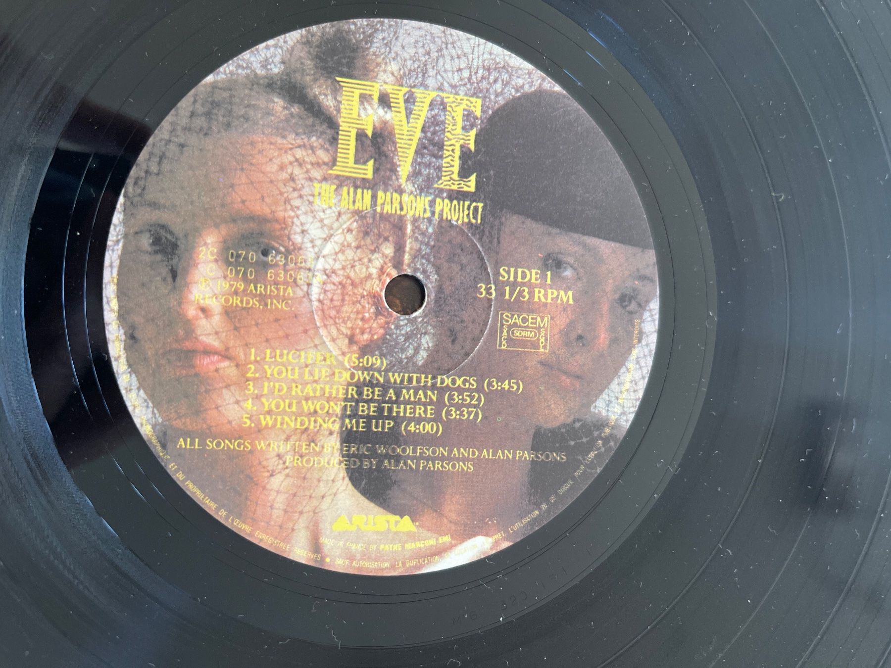 Dischi in vinile: S1863/The Alan Parsons Project - EVE – Usato da Frutigen venduto da Philippe_jsp 2