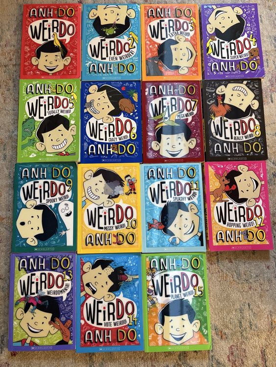 Full set of Anh Do “Weirdo” books - good condition - English (Gebraucht ...