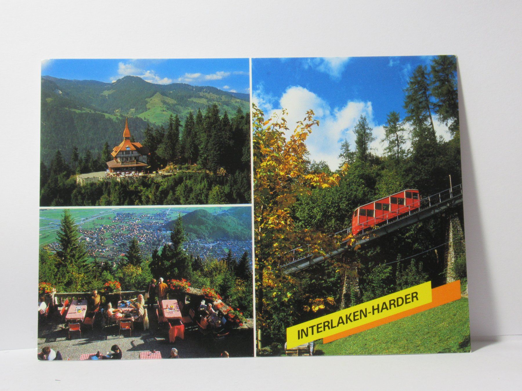 Ansichtskarten: Interlaken - Harder , Bergbahn – Neu (gemäss Beschreibung) aus Grenchen von Bluemchen1900
