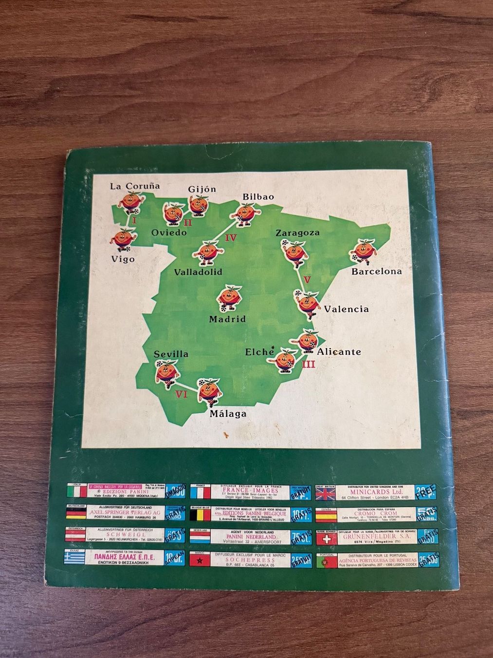 Panini Album: Album Panini WM 1982 - Komplett – Usato da Chiggiogna venduto da TheLegend88 7