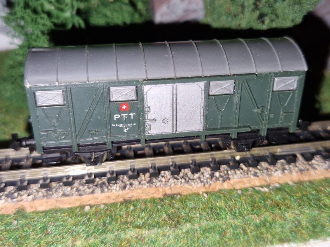 Lima Modelleisenbahnen: Lima Spur N SBB Post Güterwagen "PTT" in OVP – Gebraucht aus Unterengstringen von b.kaiser81 1