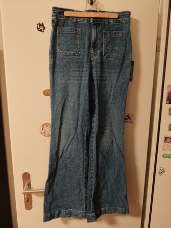 Damen Jeans Hose blau mit Taschen guter Zustand