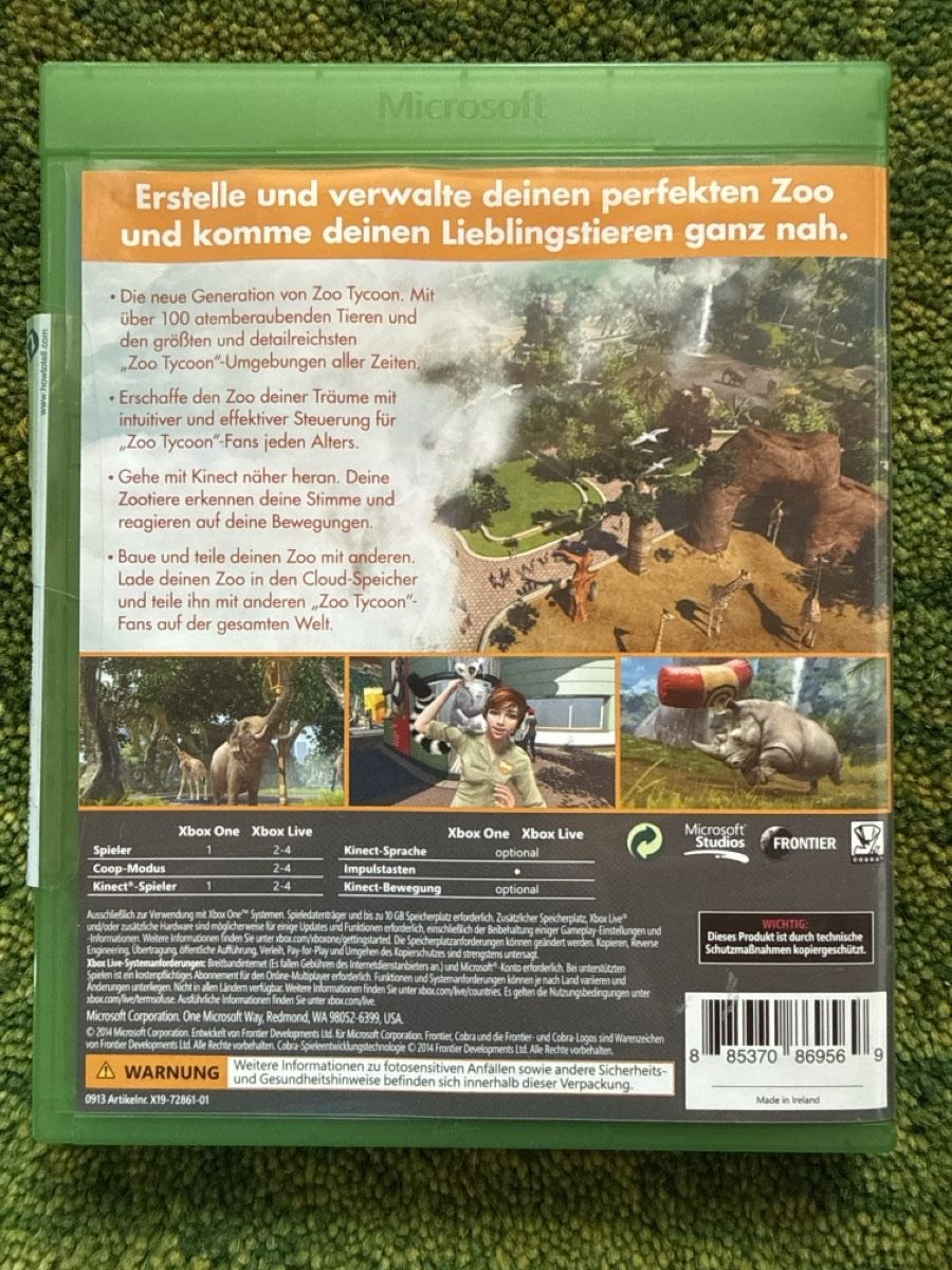 Giochi: XBox one Zoo Tycoon – Usato da Dettighofen (Lengwil) venduto da Dolol 1
