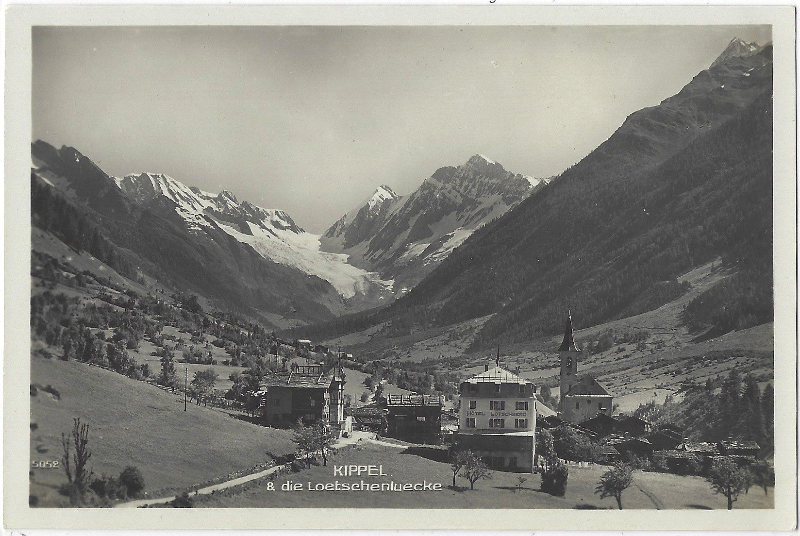 Cartoline postali: KIPPEL  &  die  Loetschenluecke – Usato da Bütschwil venduto da Jackson1A